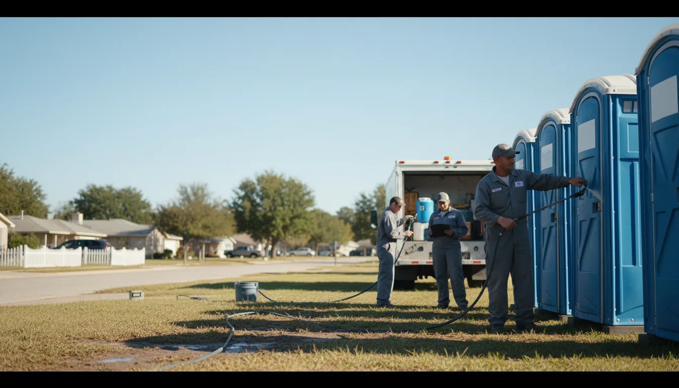 Long-Term Portable Toilet Rental in Arcadia, OH near me